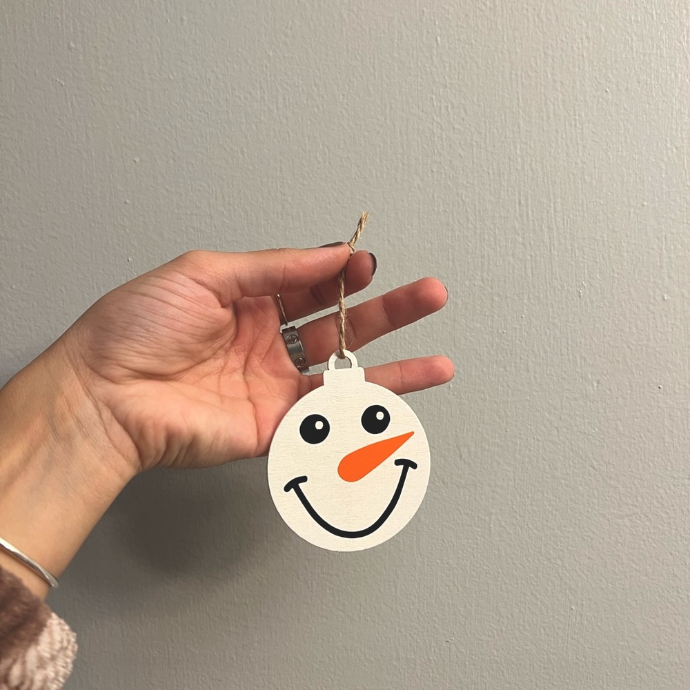 Snowman Ornaments 3Pck